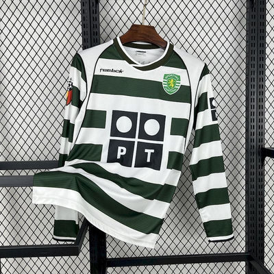 Maillot Sporting CP Domicile Rétro 2001/03