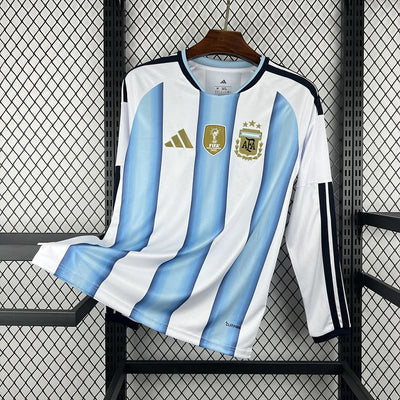 Maillot Argentine Domicile Manches Longues 2026