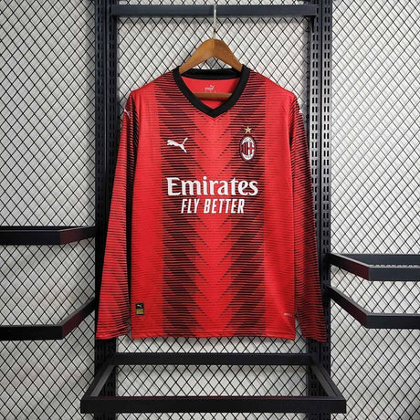 Maillot AC Milan Domicile Manches Longues 23/24
