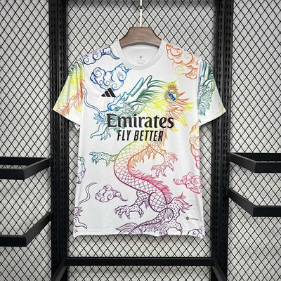 Camiseta Real Madrid Blanco Pre-Partido 24/25