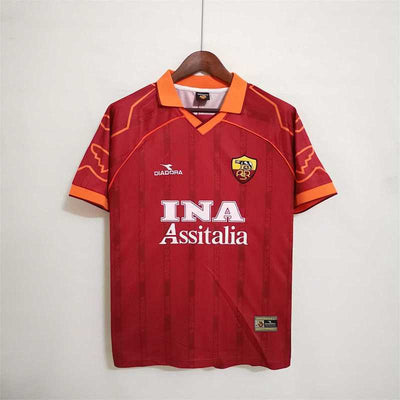 Maillot AS Roma Domicile Rétro 1999/00