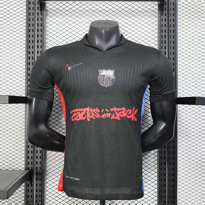 Camiseta FC Barcelona Travis Scott Visitante Versión Player 24/25 (2)