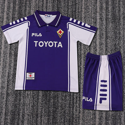 Fiorentina Home Retro Kids Kit 99/00