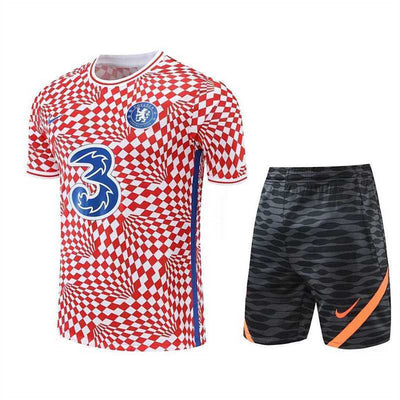 Ensemble Chelsea Blanc Rouge Prématch 22/23