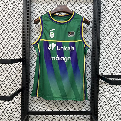 Malaga Basketball Uniform Home Jersey 25/26