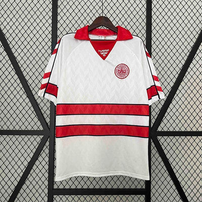 Denmark Vintage Away Retro Jersey 1988
