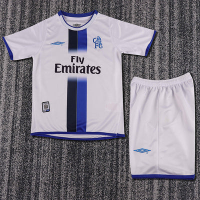 Chelsea Away Retro Kids Kit 2003