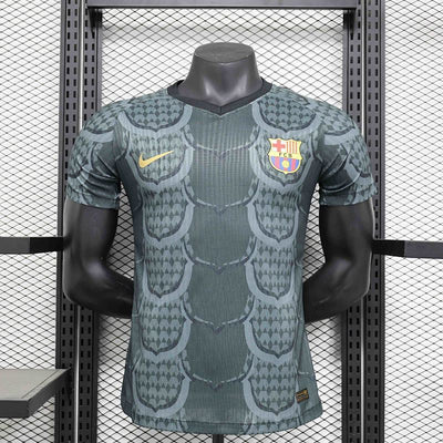 Camiseta FC Barcelona Negro Pre-Partido 24/25
