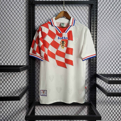 Croatia Home Retro Jersey 1998