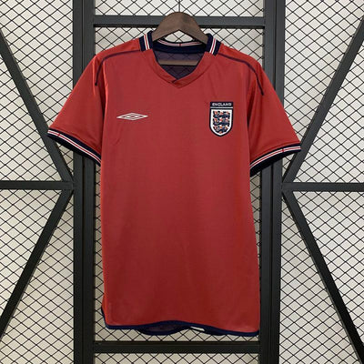 England Vintage Away Retro Jersey 2002