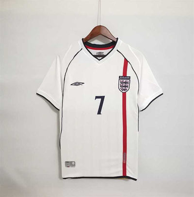 England Home Retro Jersey 2002