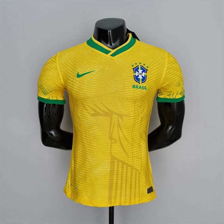 Maillot Brésil classic yellow Player Version 2022