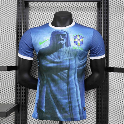 Brazil Jesus Blue Special Edition Player Version Jersey 2024