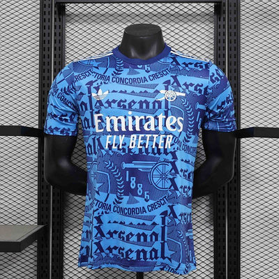Camiseta Arsenal Azul Versión Player 24/25