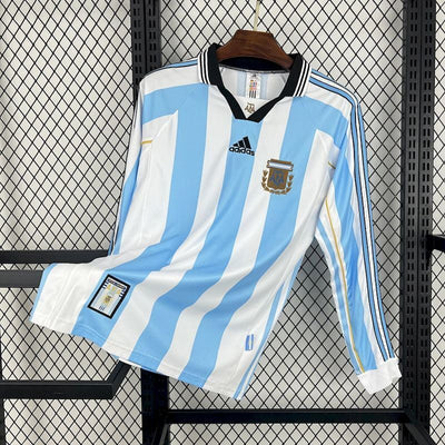 Maillot Argentine Vintage Domicile Rétro 1998