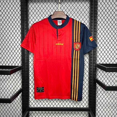 Maillot Espagne Vintage Sport Domicile Rétro 1996