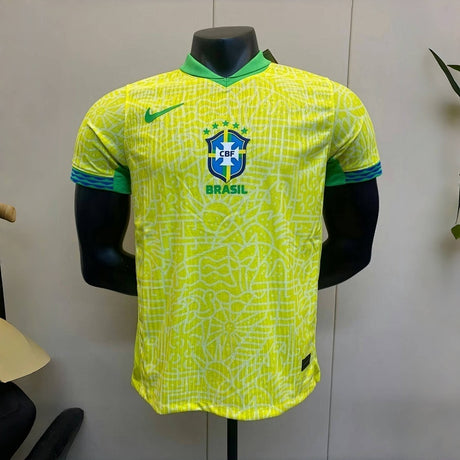Maillot Brésil Domicile Player Version 2024
