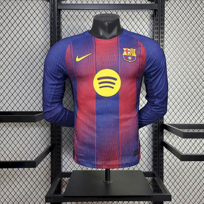 FC Barcelona Home Long Sleeve Jersey 25/26