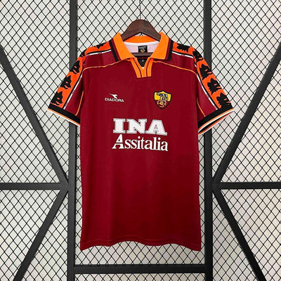 AS Roma Home Retro Jersey 98/99
