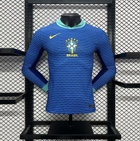 Maillot Brésil Extérieur Manches Longues 2024