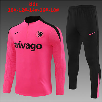 Kids Chelsea Tracksuit 24/25 (2)