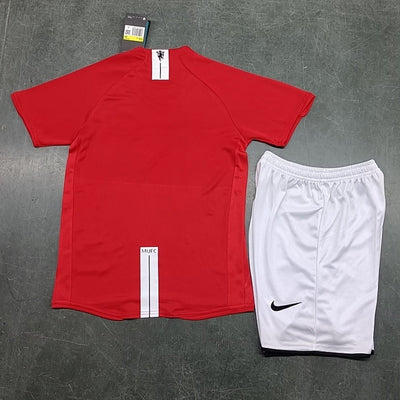 Manchester United Home Retro Kids Kit 07/08