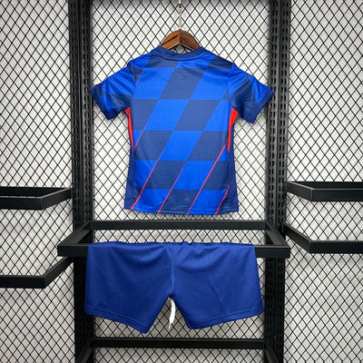 Conjunto Croacia Niño Sets Visitante 2024