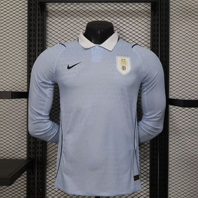 Camiseta Uruguay Local Manga Larga Copa del Mundo 2026