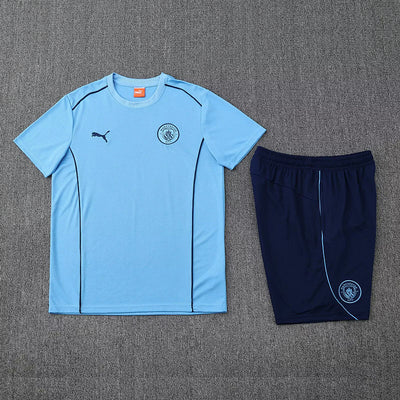 Ensemble Manchester City Bleu Prématch 25/26