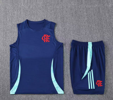 Short + débardeur Flamengo Bleu Marine