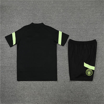 Conjunto Manchester City Negro Pre-Partido 22/23 (2)