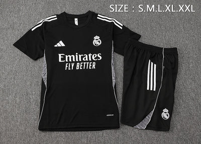 Real Madrid Black Pre-Match Kit 25/26