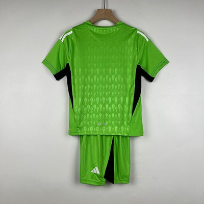 Real Madrid Goalkeeper Kids Kit 23/24
