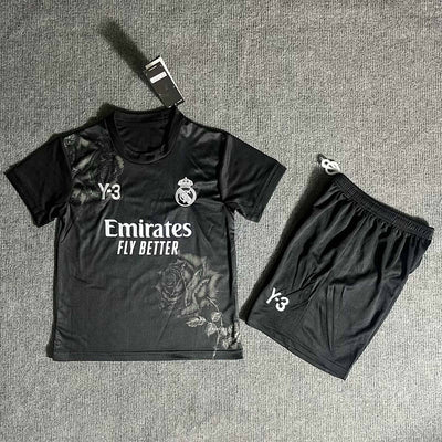 Conjunto Real Madrid Negro Niño 24/25