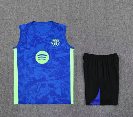 Short + débardeur FC Barcelone Bleu