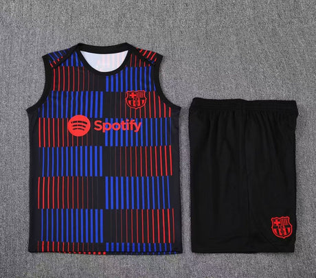 Short + débardeur FC Barcelone Rouge et Bleu