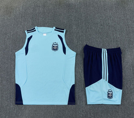 Short + débardeur Argentine Bleu Ciel 26/27