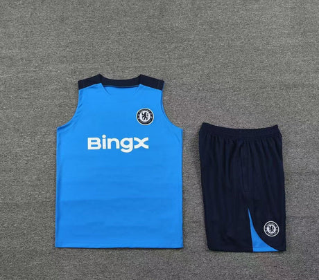 Short + débardeur Chelsea Bleu Ciel