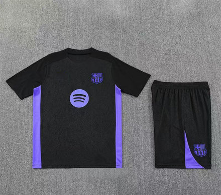 Maillot + short FC Barcelone Noir 25/26
