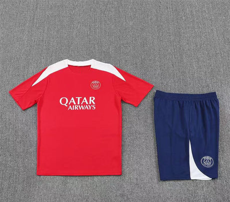 Maillot + short Paris Saint-Germain Rouge 25/26