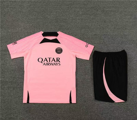 Maillot + short Paris Saint-Germain Rose 23/24