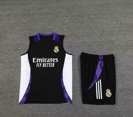 Short + débardeur Real Madrid Noir Violet