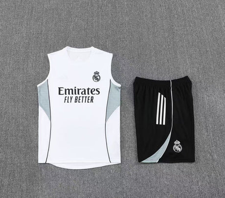 Short + débardeur Real Madrid Blanc 2