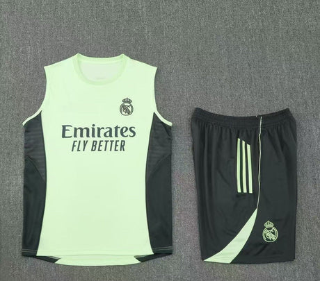 Short + débardeur Real Madrid Vert Clair