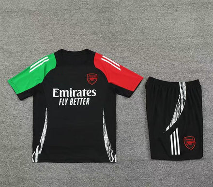 Maillot + short Arsenal Noir 24/25