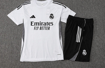 Real Madrid White Pre-Match Kit 25/26