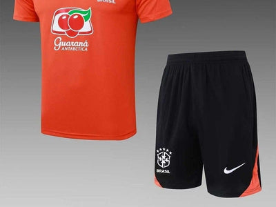 Ensemble Brésil Orange Prématch 25/26