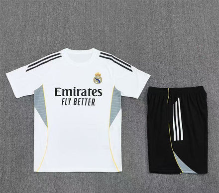 Maillot + short Real Madrid 25/26 – Blanc