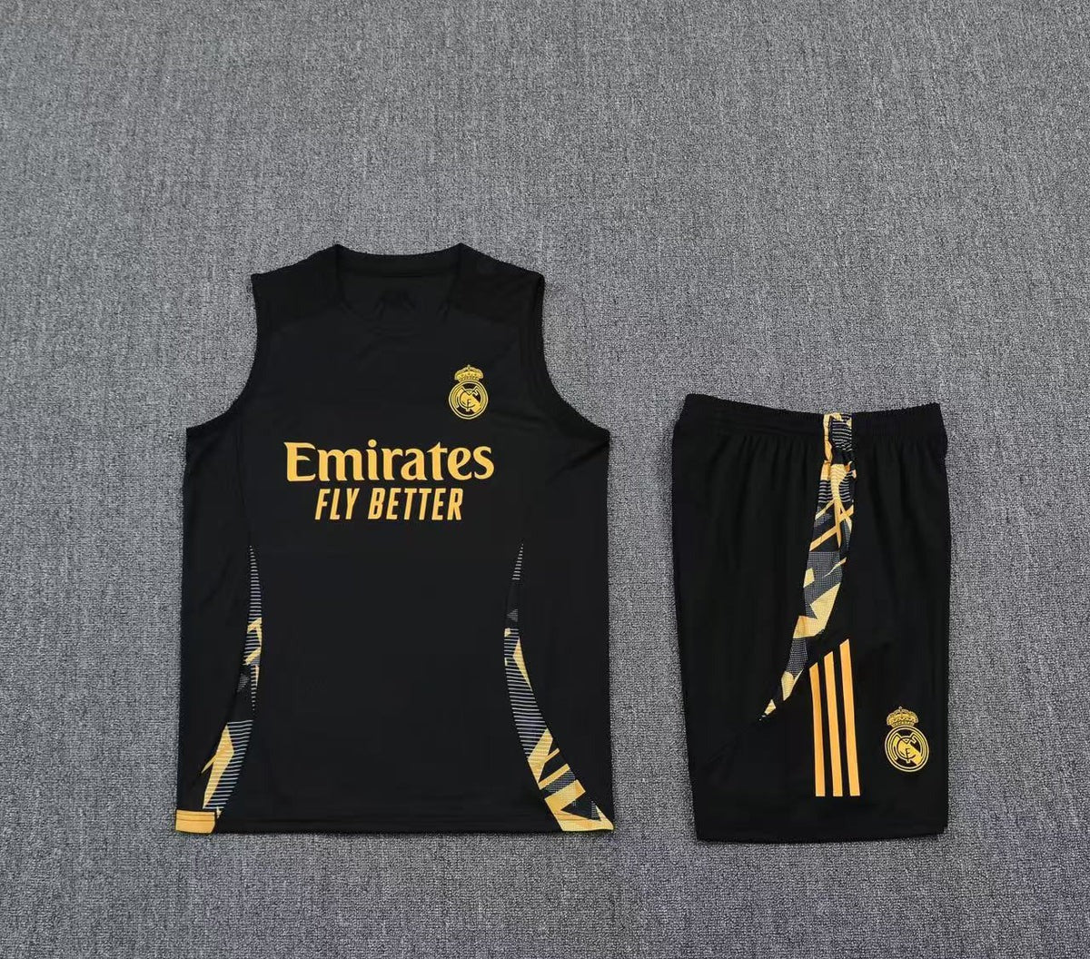 Short + débardeur Real Madrid Noir