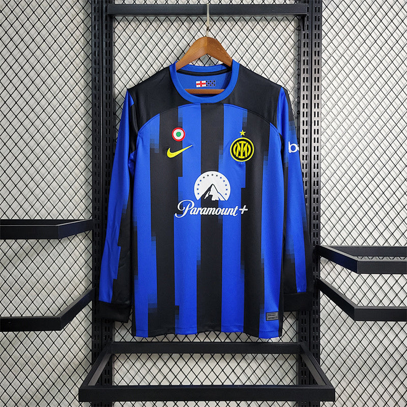Maillot Inter Milan Domicile Manches Longues 23/24